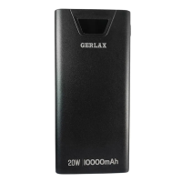 Power Bank Gerlax P119P 20W (10000 mah) black