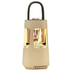 Ліхтар вуличний QD08 2in1 + Bluetooth колонка beige