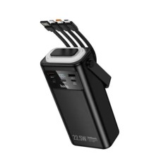 Power Bank Hoco EJ65 High 22.5W з кабелем 4в1 (30000 mAh) black