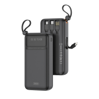 Power Bank XO PR279 10W з кабелем 4в1 (20000 mAh) black