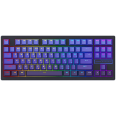 Клавіатура бездротова Proove Gaming Rampage (Ukraine Layout) black purple